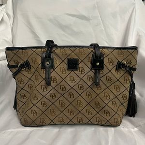 DOONEY & BOURKE VTG Large Monogram Tote